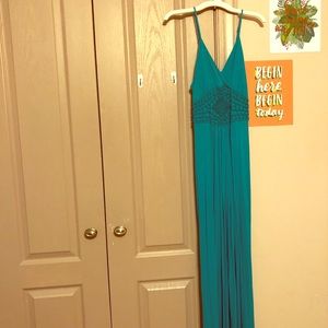 Teal Maxi Dress